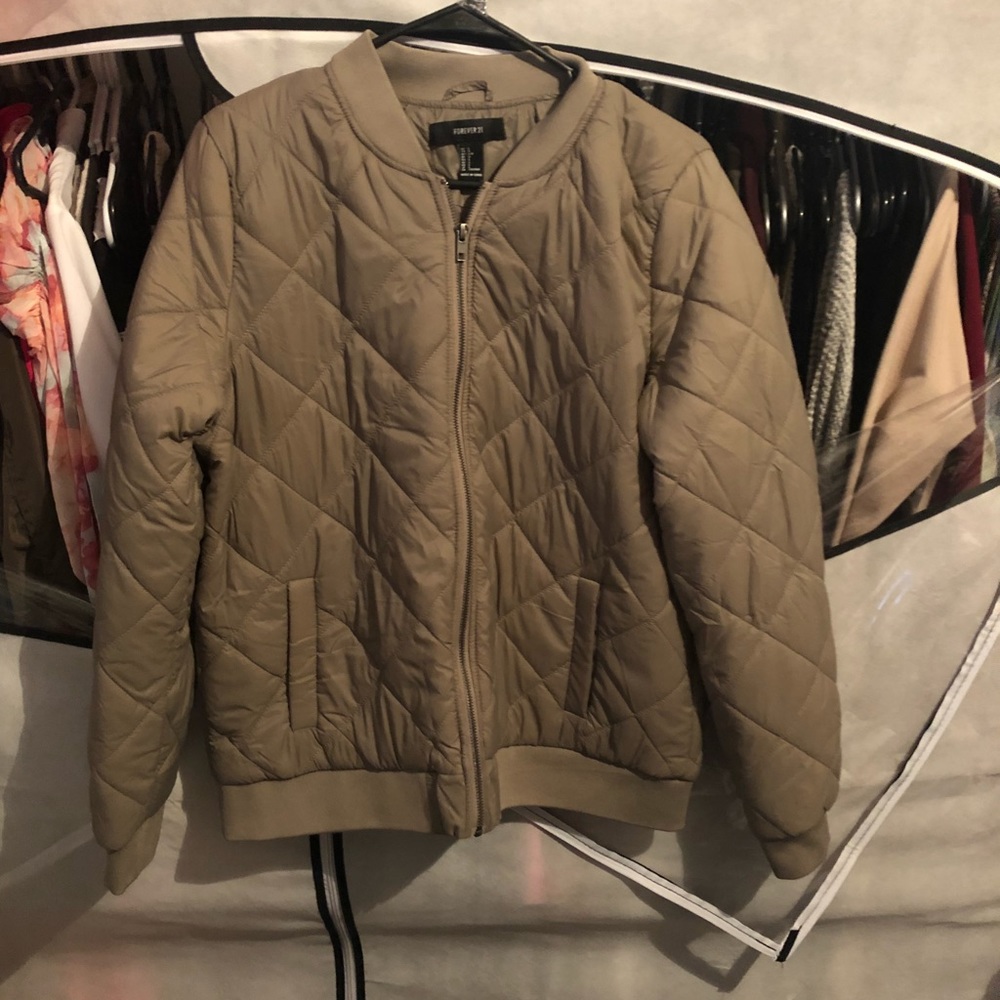 Quilted Bomber jacket